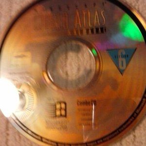 1995 MINDSCAPE WORLD ATLAS and ALMANAC